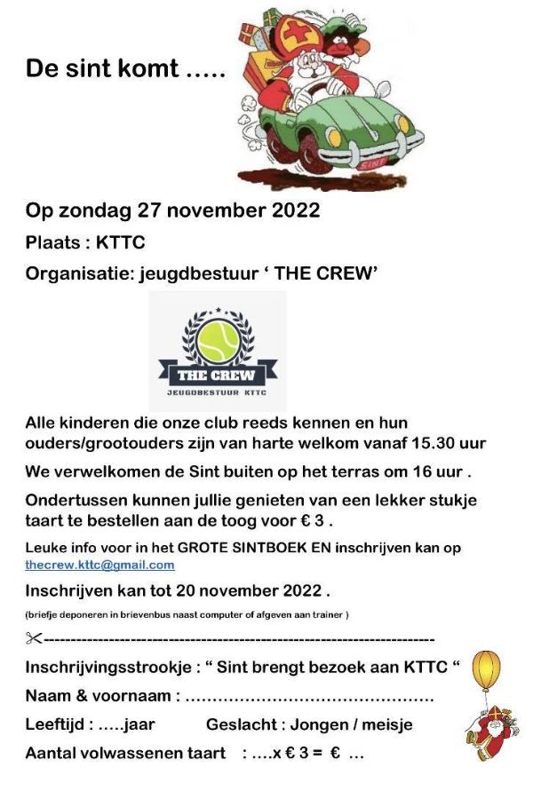 Sinterklaas KTTC 2022